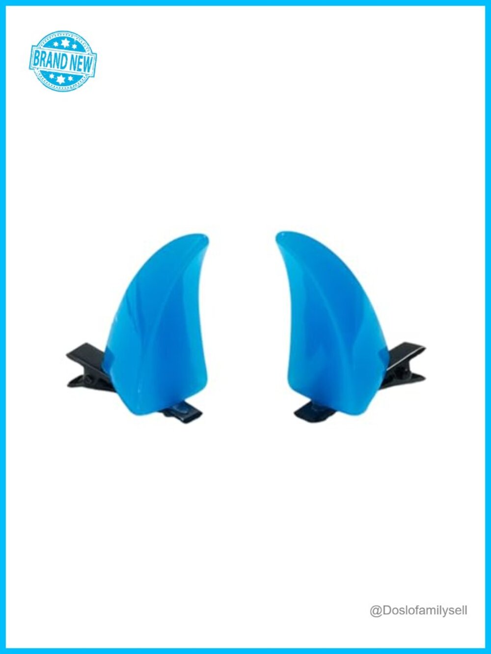 Devil Horn Hair Clip Resin Cosplay Halloween Masquerade Headwear